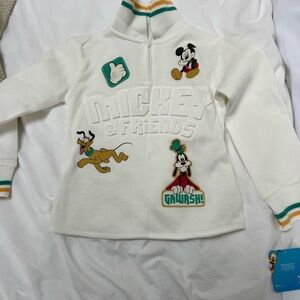 Disney Mickey & Friends White Sweatshirt 4T